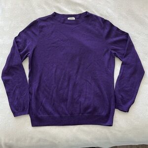Talbots Purple Sweater